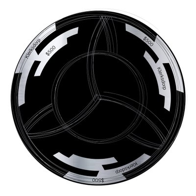 PokerChip $500, 2015, digital von Francois Domain